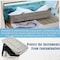 A2Z Scilab Stainless Steel Medical Instrument Box Organizer Storage Tray w/ Lid - 10Lx6W x2H A2Z-ZR-BOX1062 - alternate 2